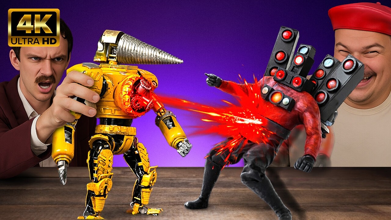 TITAN DRILL vs LEGO MULTIVERSE in 4K: The Ultimate Mutant Evolution! 🌌 DIY Battle! 🔨💥