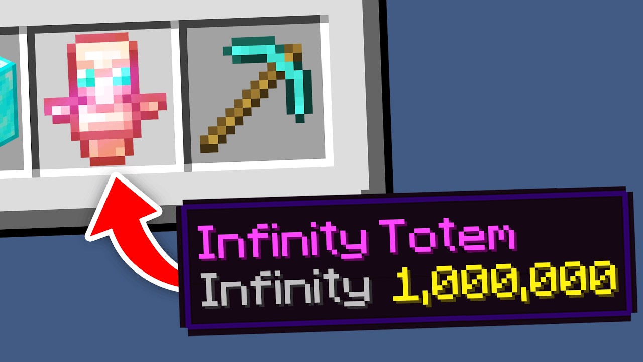 Minecraft, But You Infinity Any Item...
