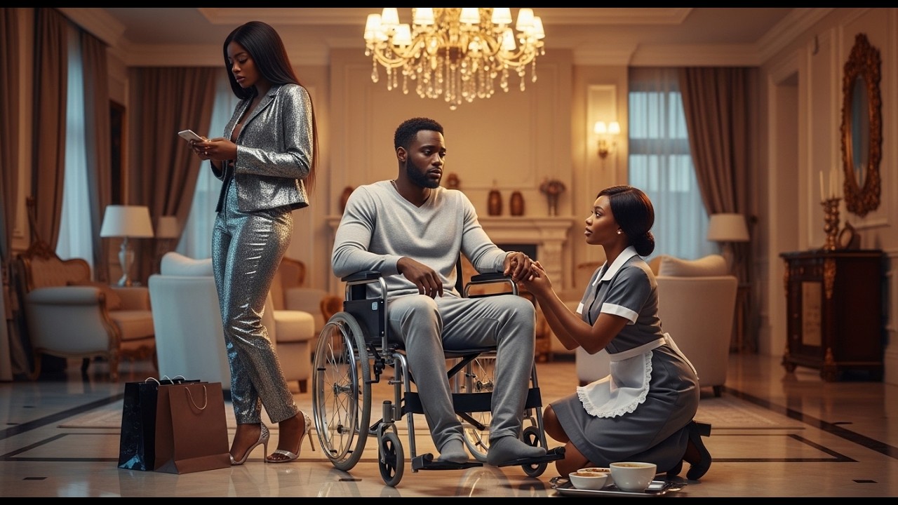 She Ignored Her Paralyzed Billionaire Fiancé—But The Maid Treated Him Like A King #africanfolktales