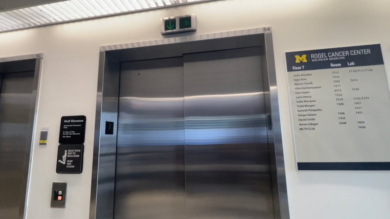 Otis Series 1 Elevators - Rogel Cancer Center at University of Michigan Hospital (UH)