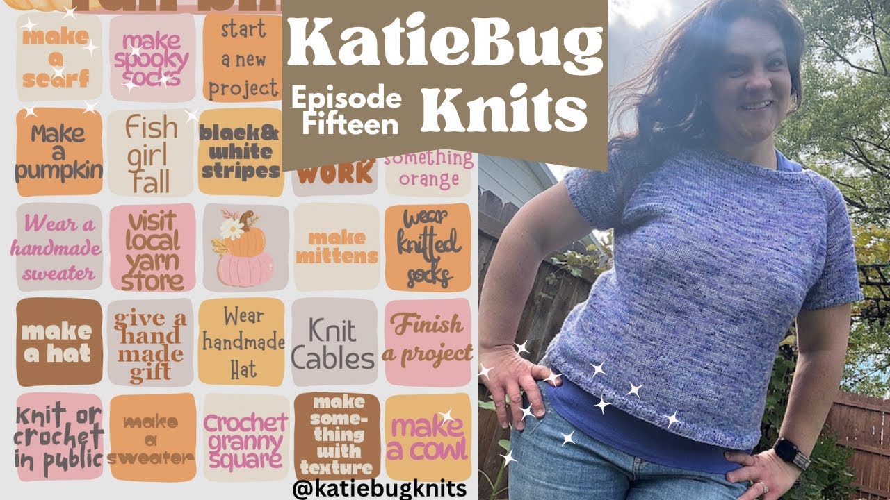 Tolsta Tee Knitting Podcast Episode 15 Fall makes, Colorwork Socks, Knit Bingo