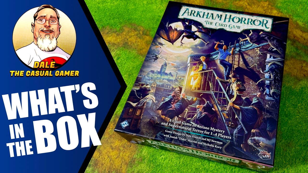 2nd Core Box for ARKHAM HORROR the Card Game Unboxing  |  Fantasy Flight Games