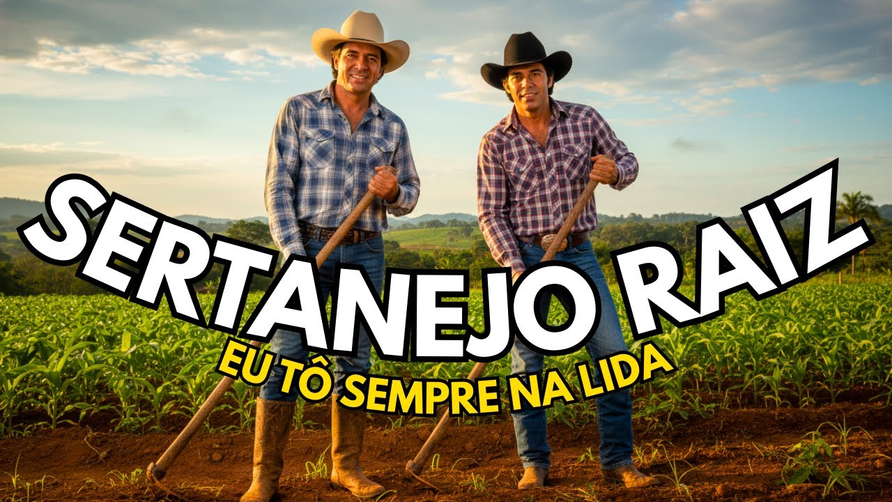 Álbum Sertanejo Raiz - Eu Tô Sempre na Lida | Modão das Antigas com Gaita e Viola - Santi & Santiago