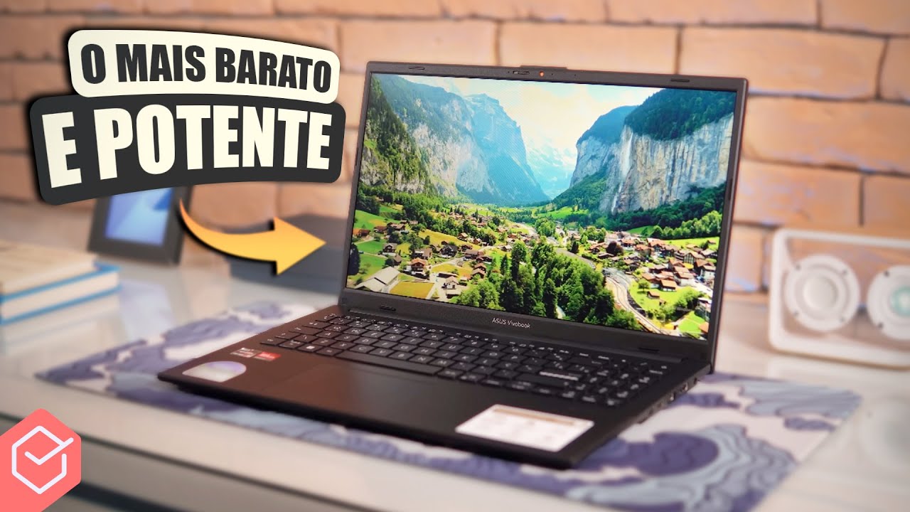 O NOTEBOOK mais BARATO e POTENTE que RECOMENDAMOS! // Vivobook GO 15 E1504 com RYZEN 5 7520U