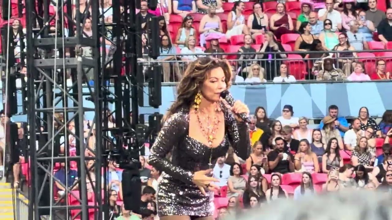 Shania Twain- Any Man Of Mine - Live At Wembley, London- 04/07/26