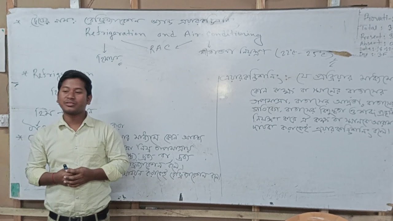 রেফ্রিজারেশন এন্ড এয়ারকন্ডিশনিং কাকে বলে | What is refrigeration and air conditioning?