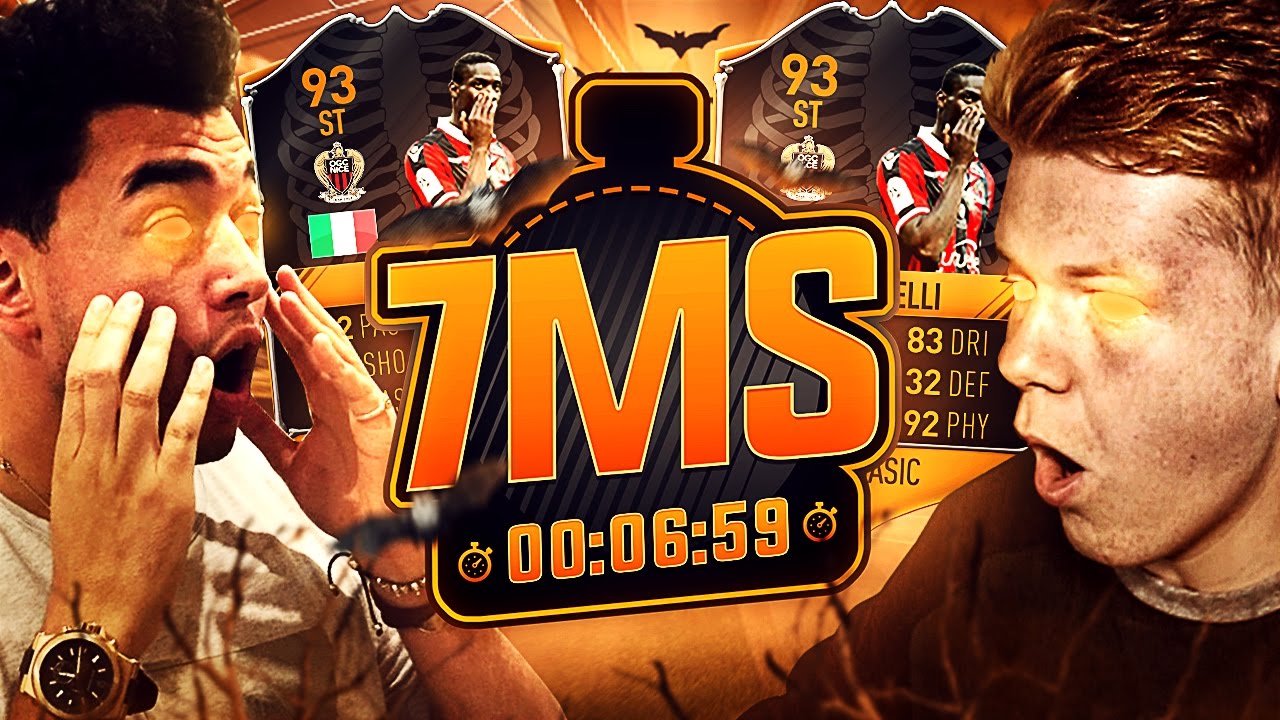 INSANE 93 BALOTELLI 7 MINUTE SQUAD BUILDER!! - FIFA 17 ULTIMATE TEAM