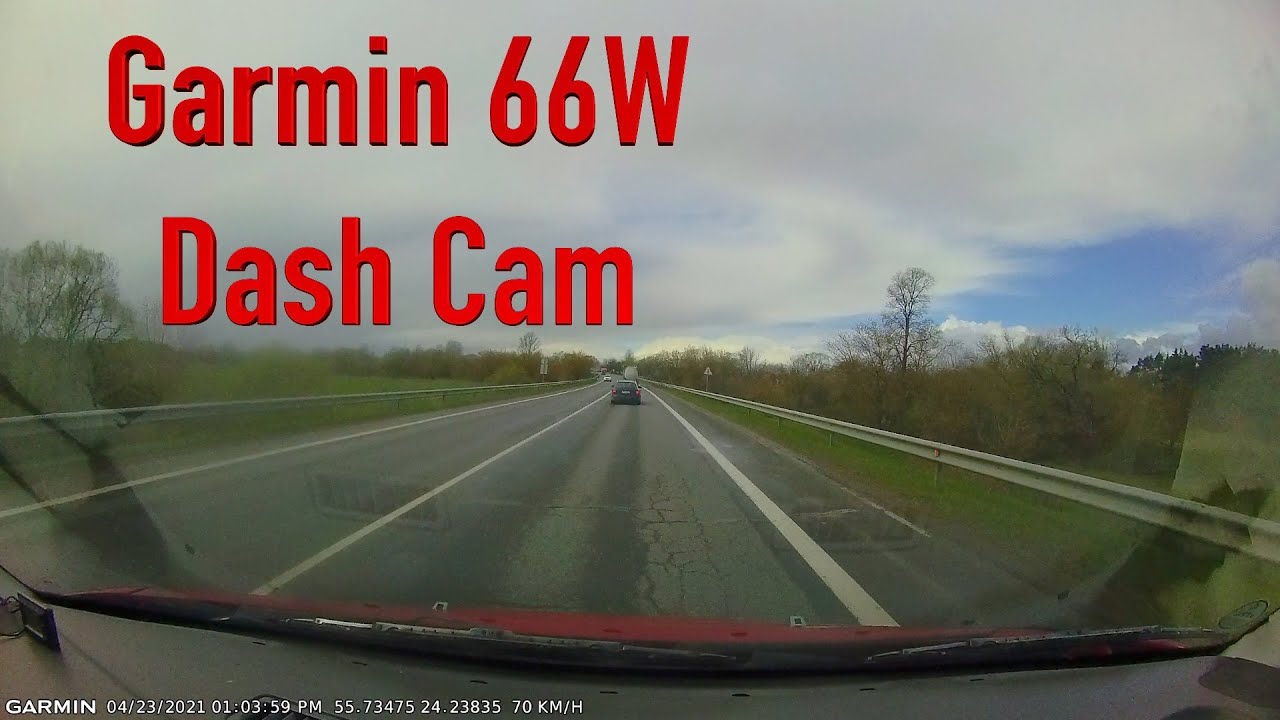 Garmin 66W Dash Cam