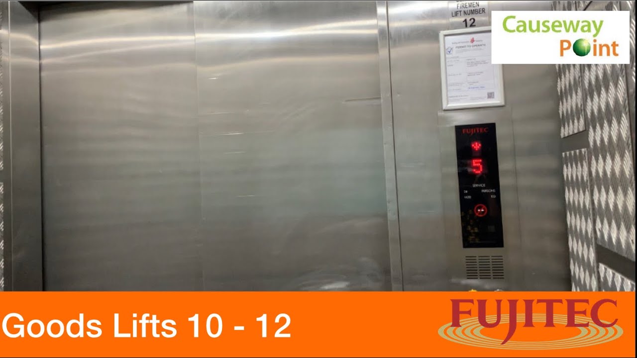 Causeway Point || Fujitec Elevator (Goods Lifts 10 - 12)