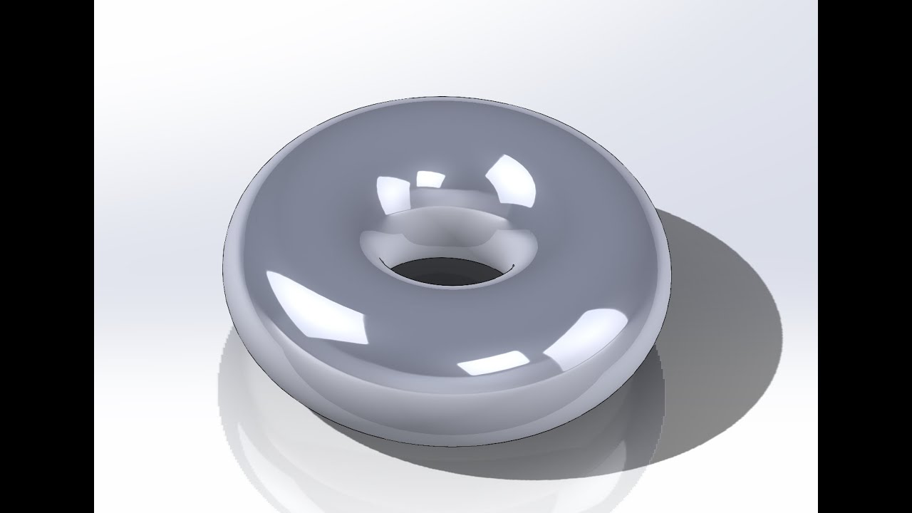 SolidWorks Revolved Boss Base