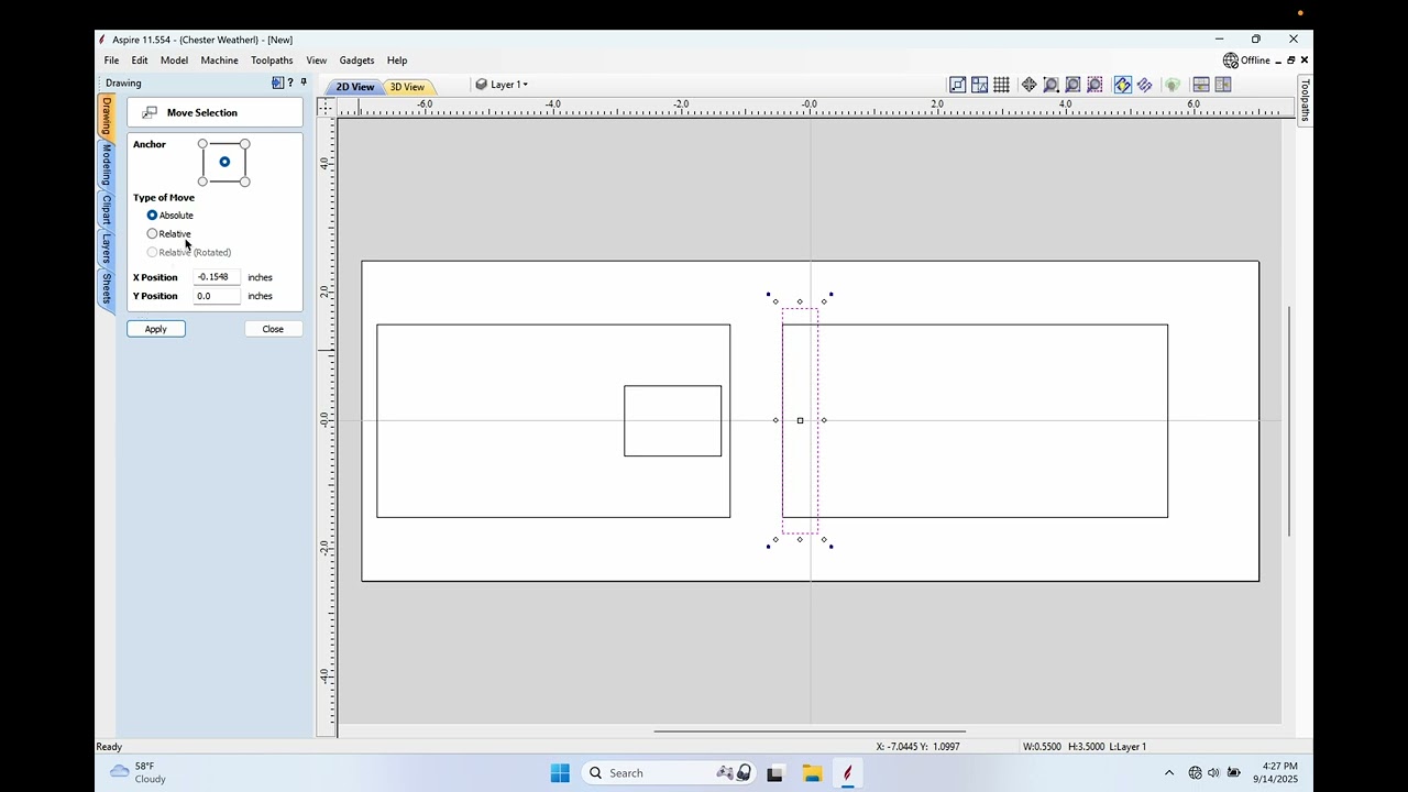 Using the drawing tools