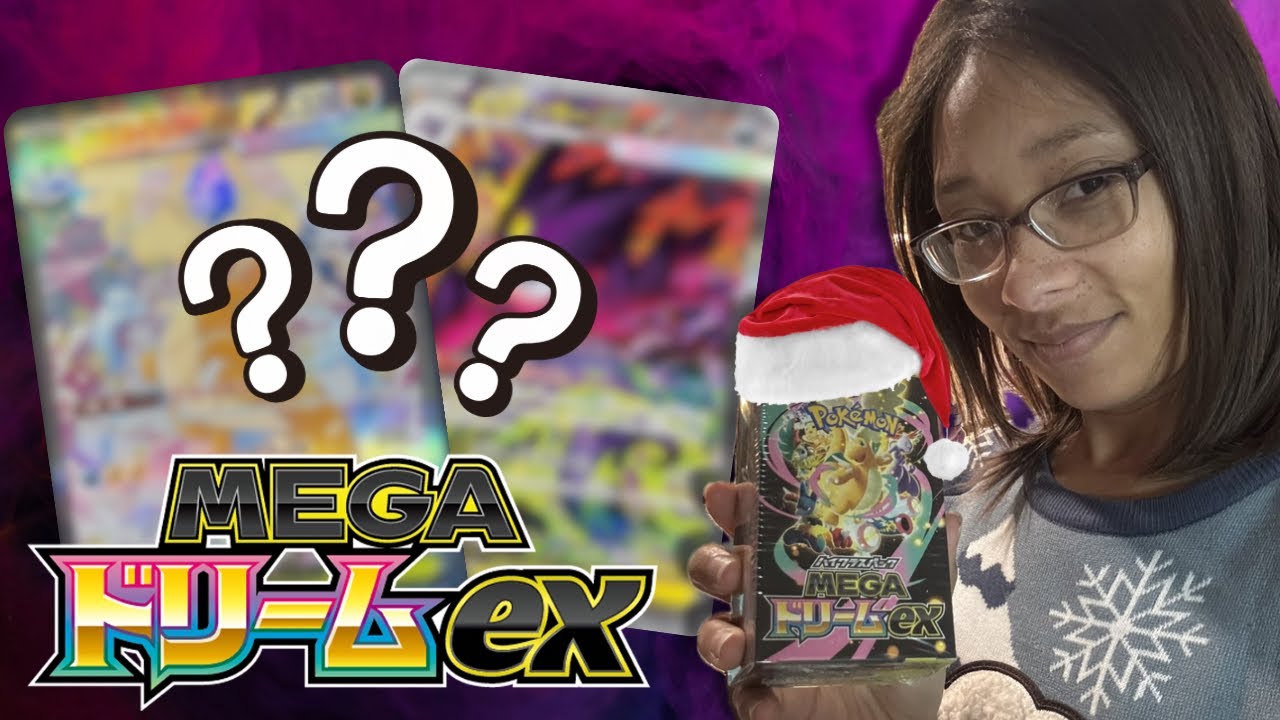 Can I Pull Off a Christmas Miracle?! Opening Pokémon TCG Mega Dream EX!