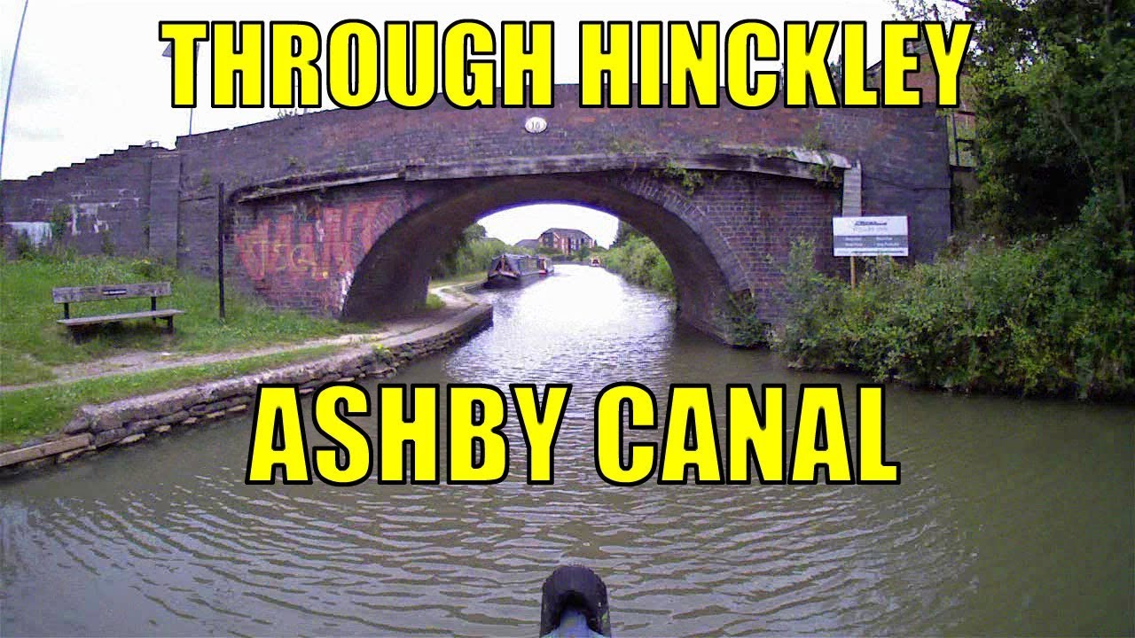 Ashby Canal - Bridge 13 to Hinckley, to nr Stoke Golding - Time-lapse Narrowboat trip.