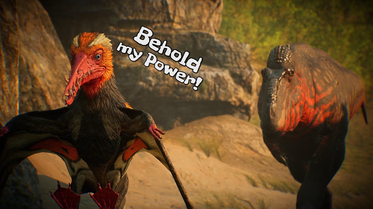 Path of Titans - A Rhamph's many Goofy Encounters