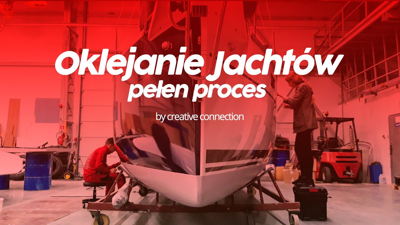 Oklejanie jachtów Tes 246 Versus i Tes 20 - Pełen proces