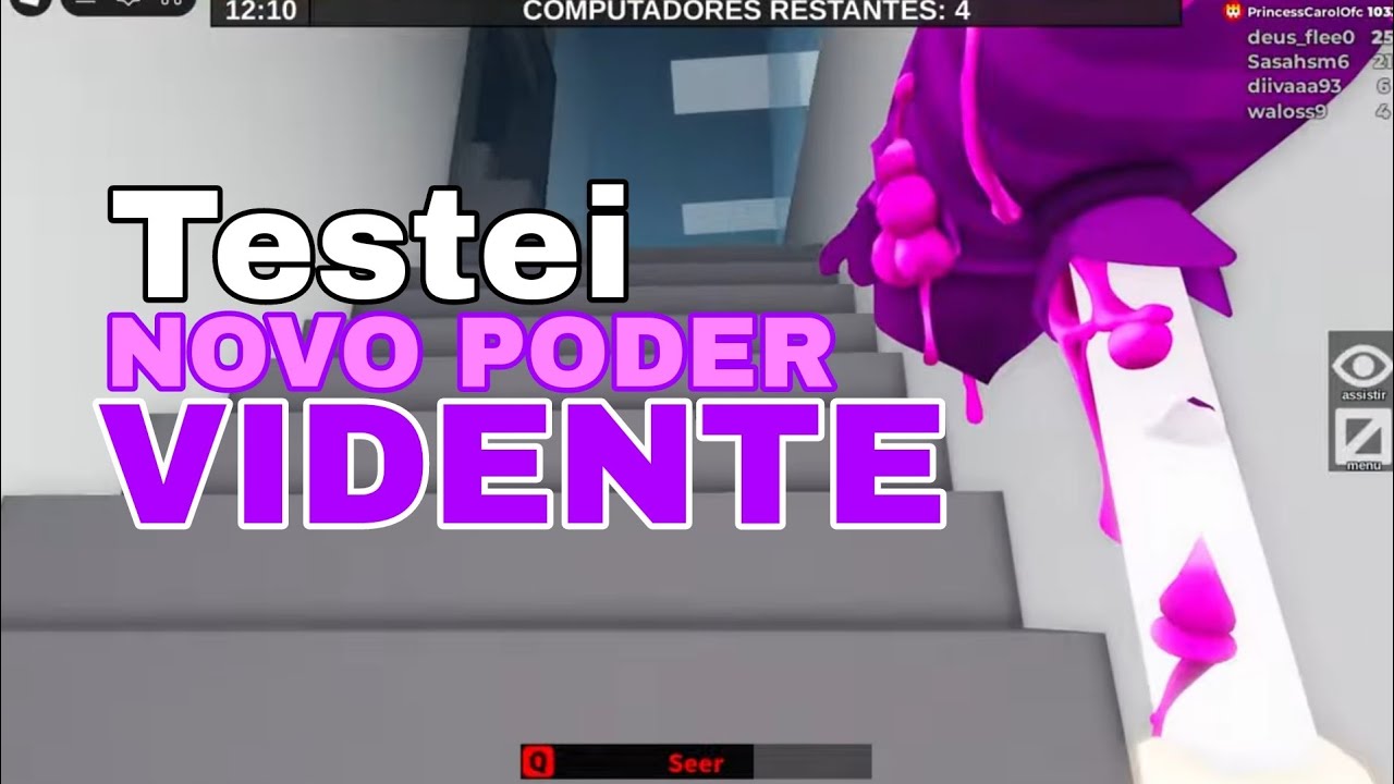 Testei o NOVO PODER VIDENTE no MARRETÃO (É muito bom)