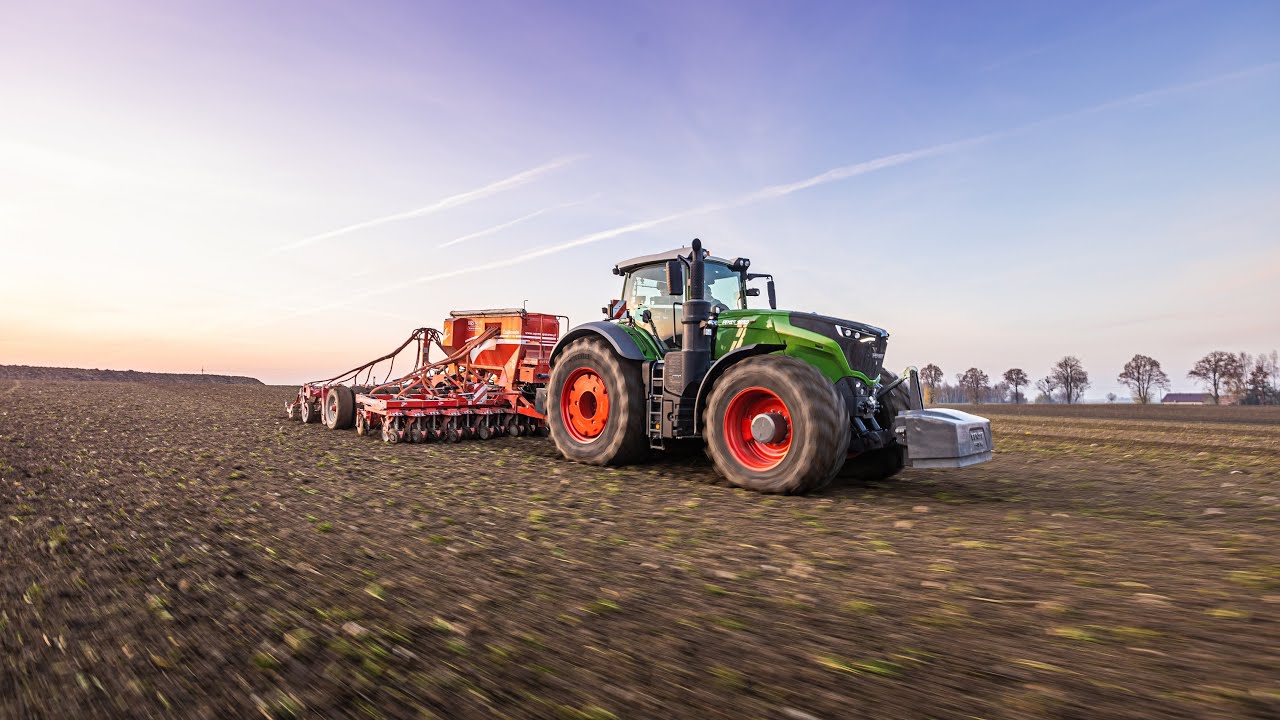 Siew pszenicy - Fendt 1050 + Czajkowski ST 600
