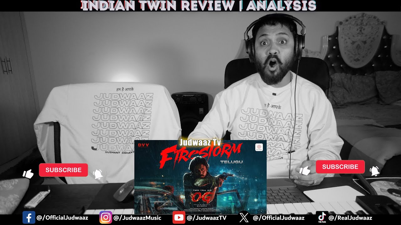 They Call Him OG - Firestorm : Pawan Kalyan | Sujeeth | Thaman S | DVV Danayya | Judwaaz
