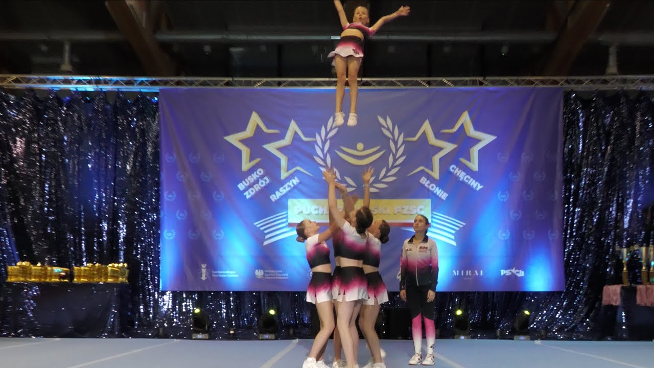 *Brothers Dance Studio Legionowo* CHEER - GROUP STUNT ALL GIRL - JUNIOR-  / Chęciny 2023