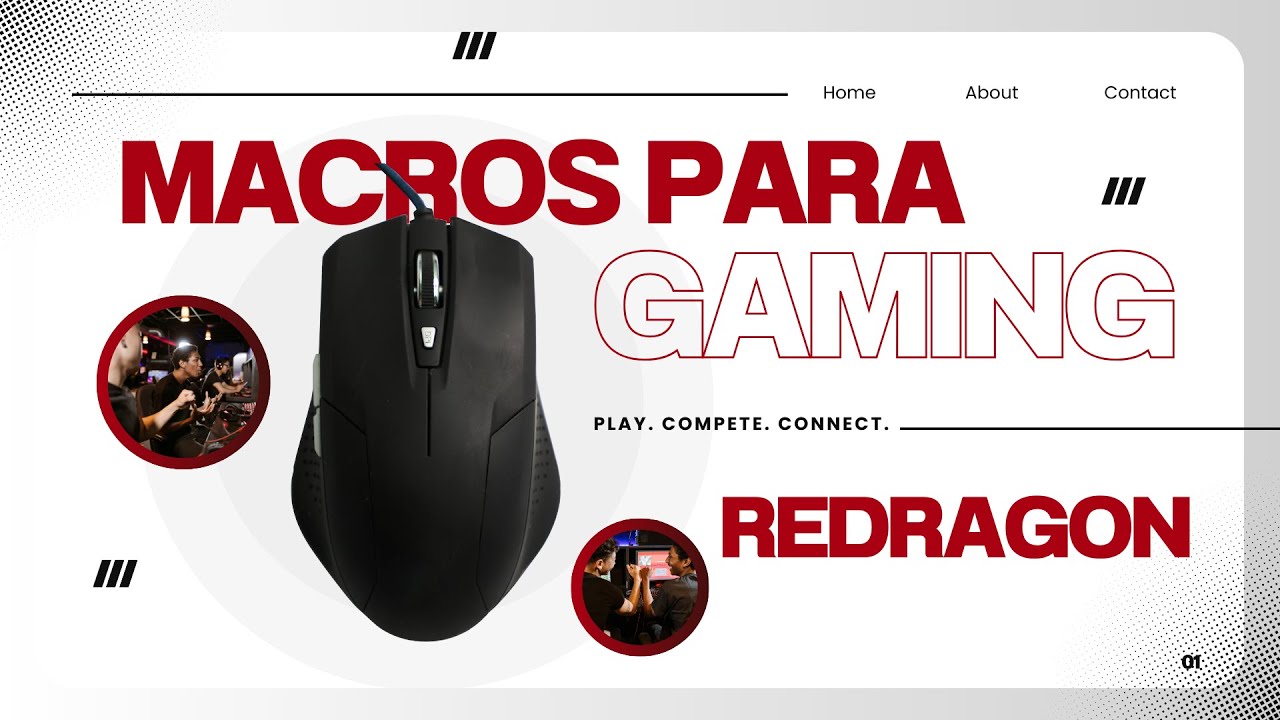 COMO HACER MACROS EN MOUSE REDRAGON