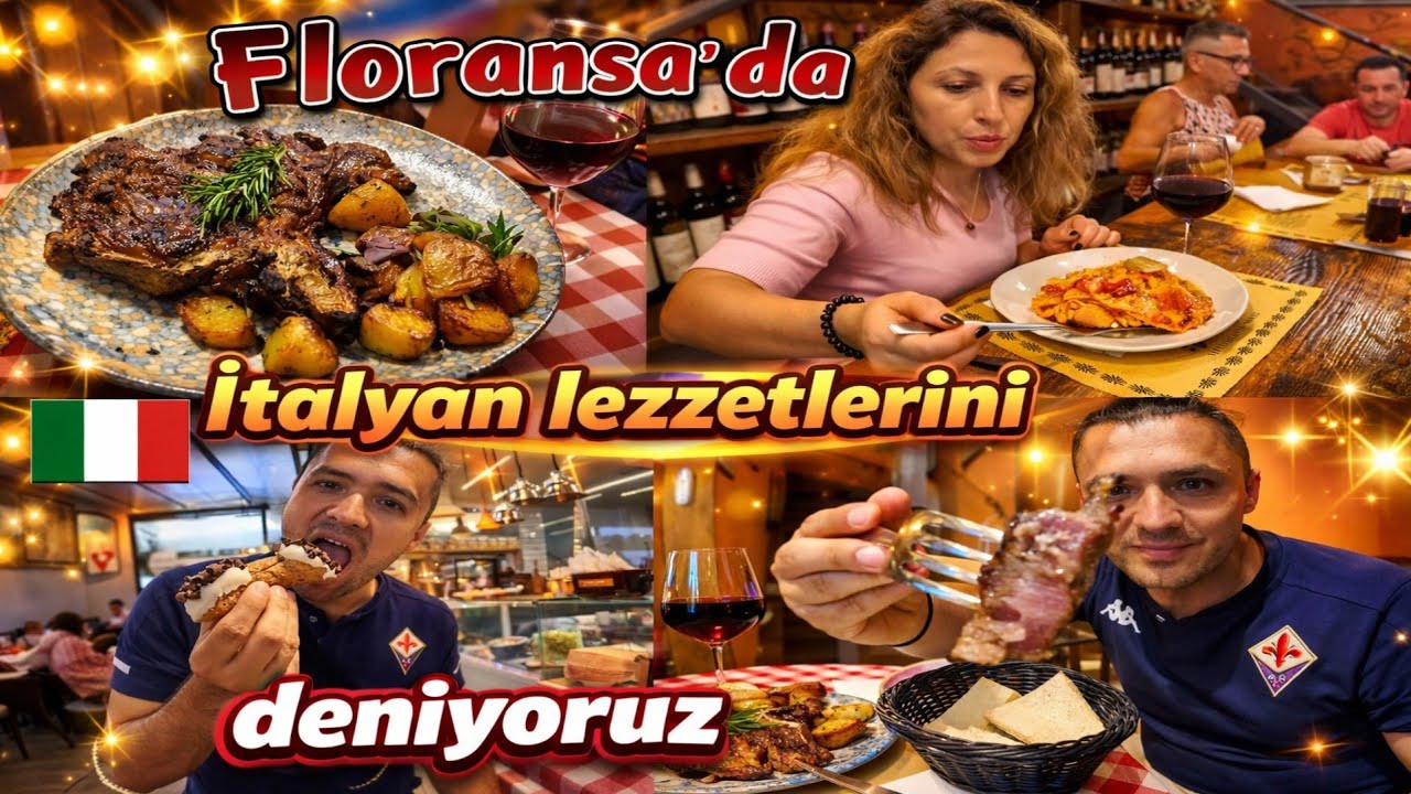 Floransa'da ne yenir ? Sokak yemekleri turu 
