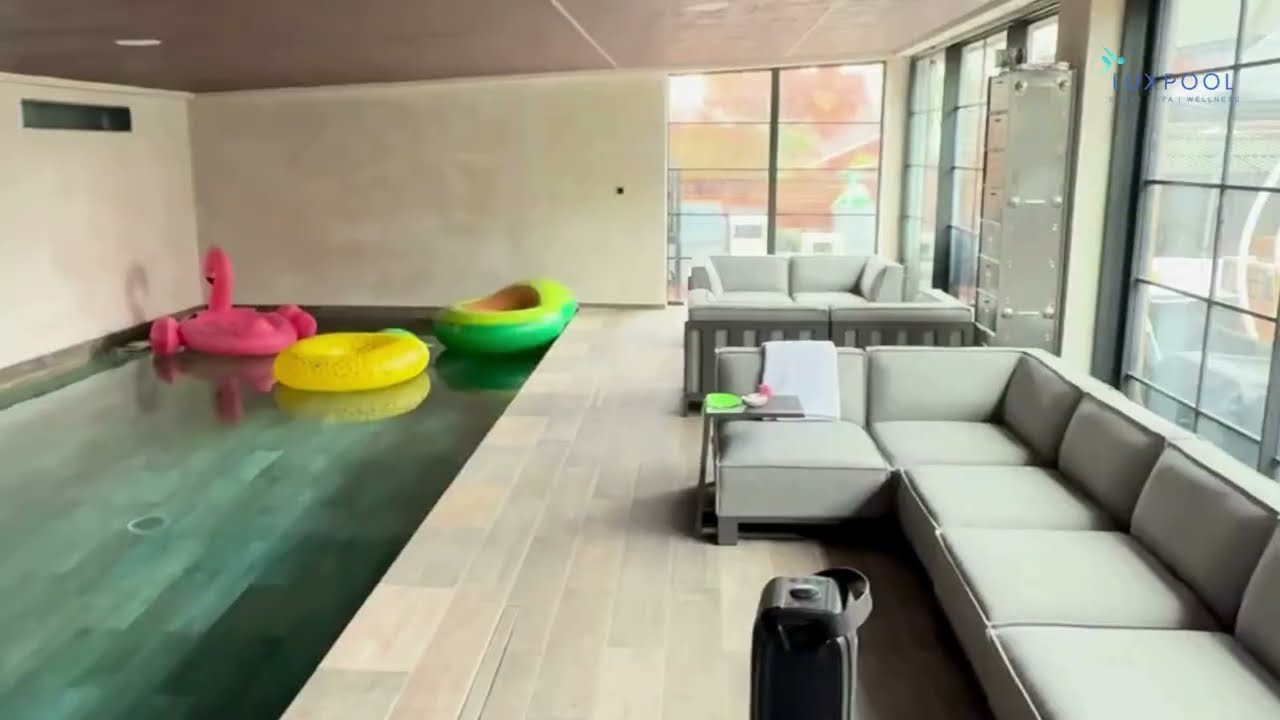 Indoor Pool Build in London | Luxury Pool Design and Build | Time-Lapse by Luxpool