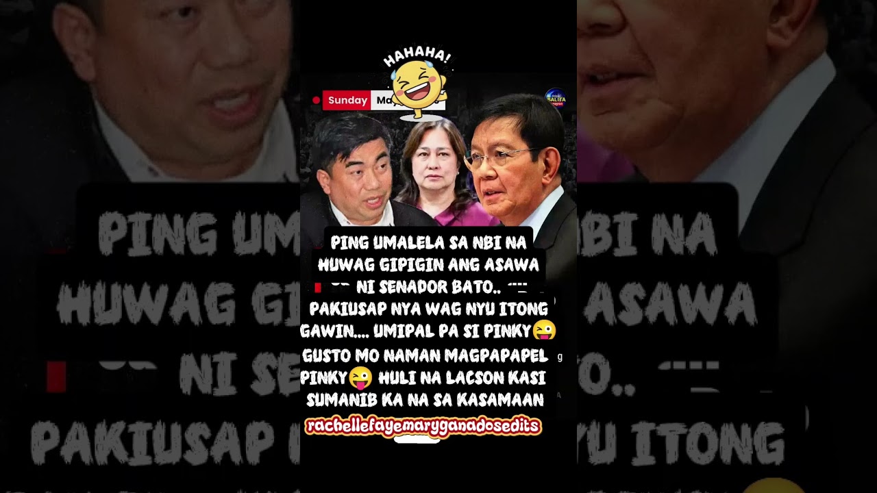 PING UMAPELA SA NBI NA HUWAG GIPITIN ANG ASAWA NI SEN. DELA ROSA#shorts#viral#trending#fyp#update