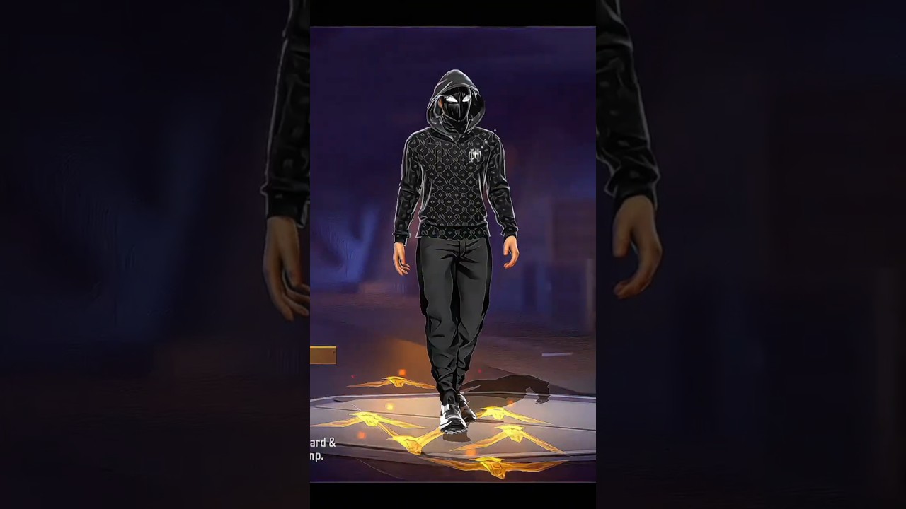 ALL BLACK 🖤 DRESS COMBINATION 👺 FREE FIRE 🔥