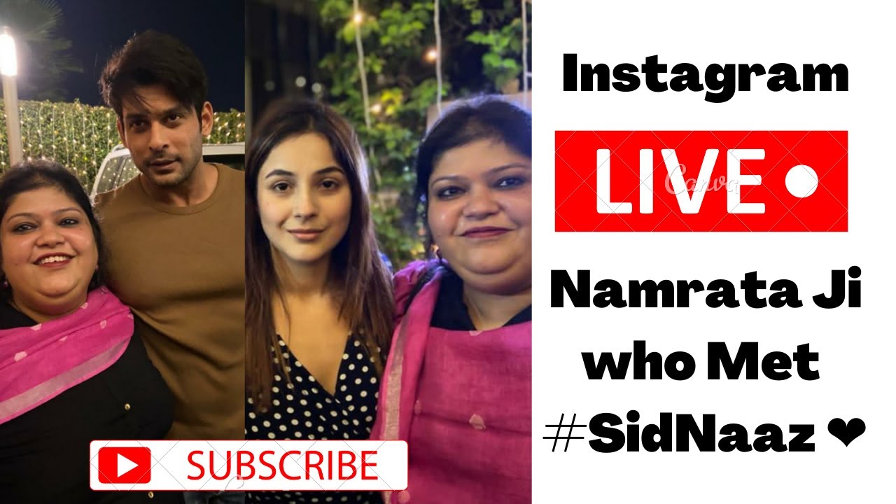 [ LIVE 2 ] Instagram Live With Namrata Ji Who Met SidNaaz in Punjab ||