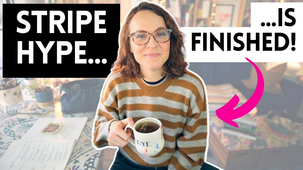 FIRST SWEATER OF 2024! 🎉. #knittingpodcast