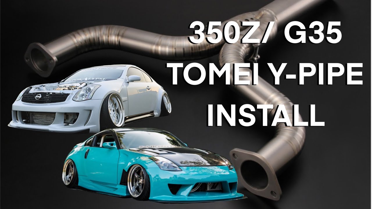 350Z/G35 TOMEI Y-PIPE!!!!