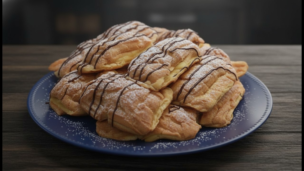 #Eclairs#recipe #baking #cookingathome #simplerecipes #