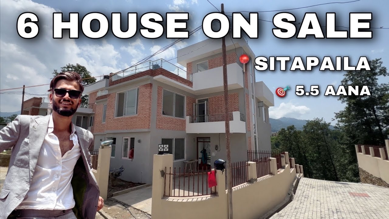 Brand New 6 Houses on Sale at Sitapaila | 5.5 Aana | Greenery | Lalpurja Nepal | Sanjay Nepal