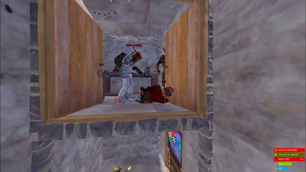 Como consigo DEFENDER 3 Raids en un 2x1 en Rust…