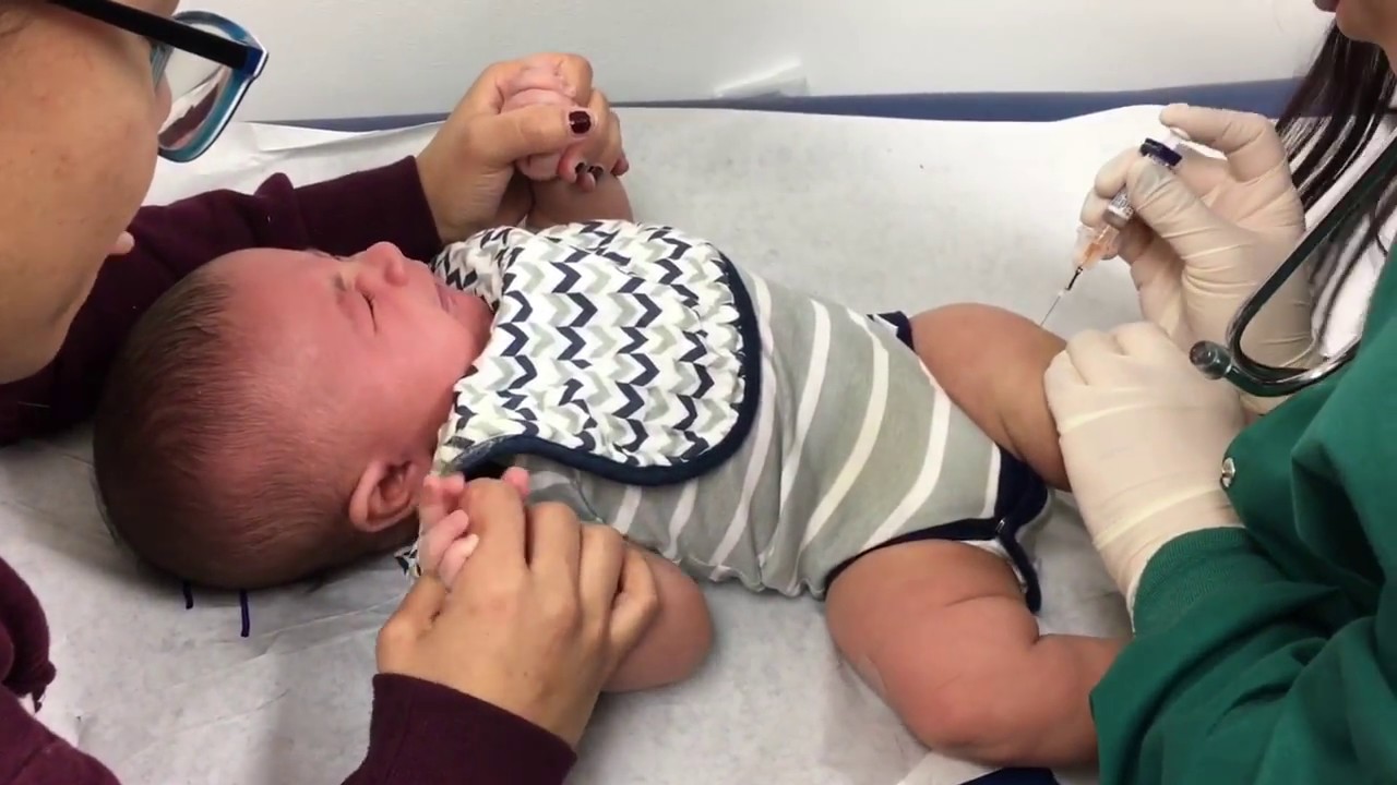 baby gets his two months shots! (march 21st-march22nd, 2017)