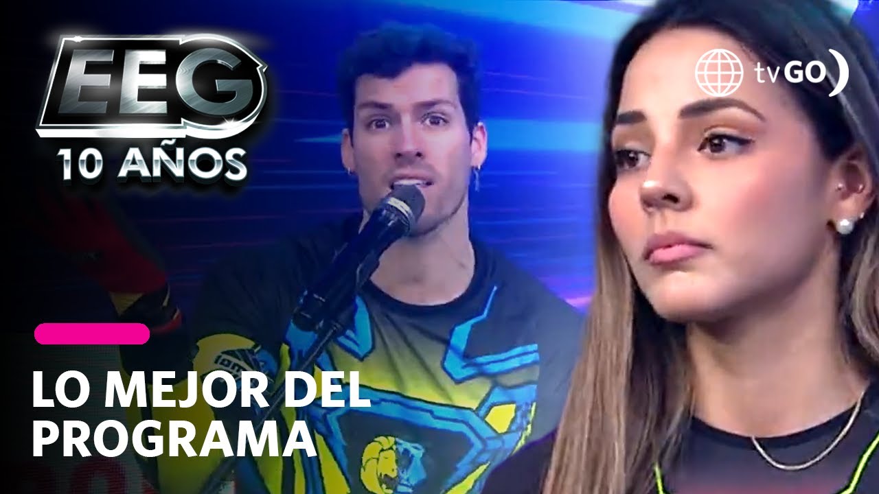 EEG 10 años: Luciana Fuster y Patricio Parodi tuvieron tenso momento (HOY)