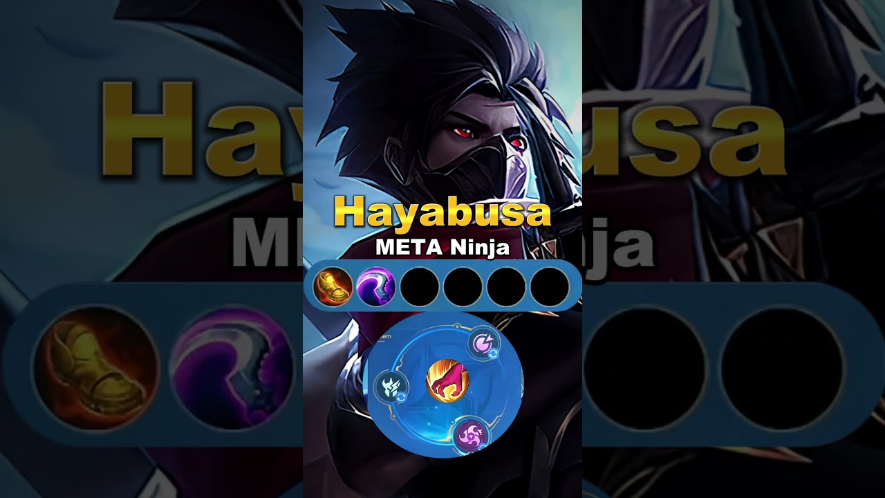 2024 Hayabusa Best Build Setup Guide #mlbb #shorts #Hayabusa #chouexp