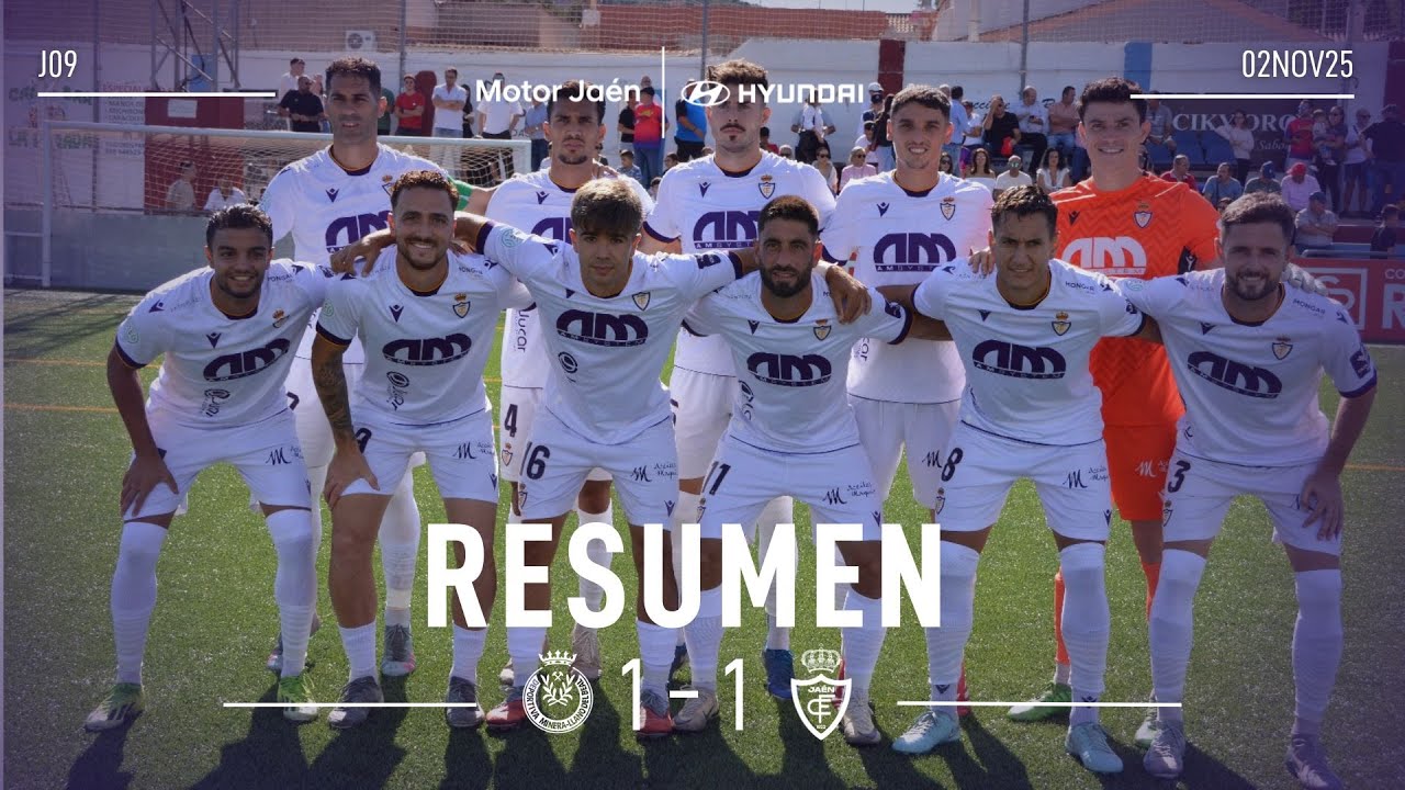 RESUMEN I Deportiva Minera 1 - 1 Real Jaén CF