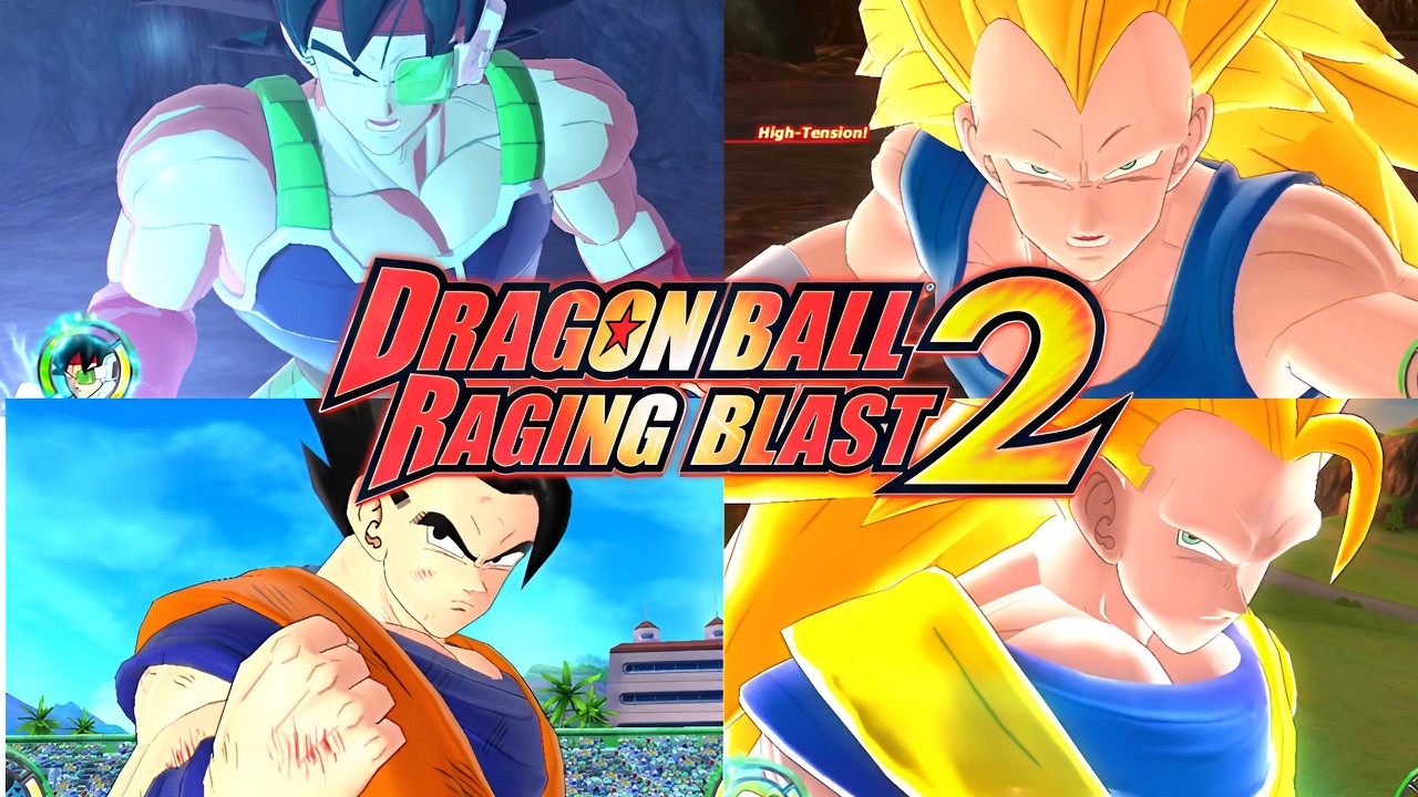 Dragon Ball Raging Blast 2 - All Ultimate Attacks & Team Attacks