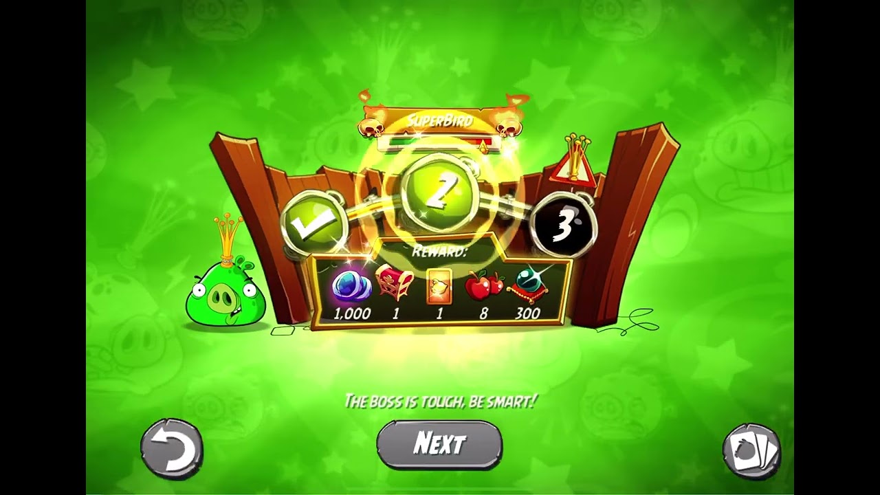 Angry Birds 2 AB2 King Pig Panic - 2025/04/12 for extra Bubbles card