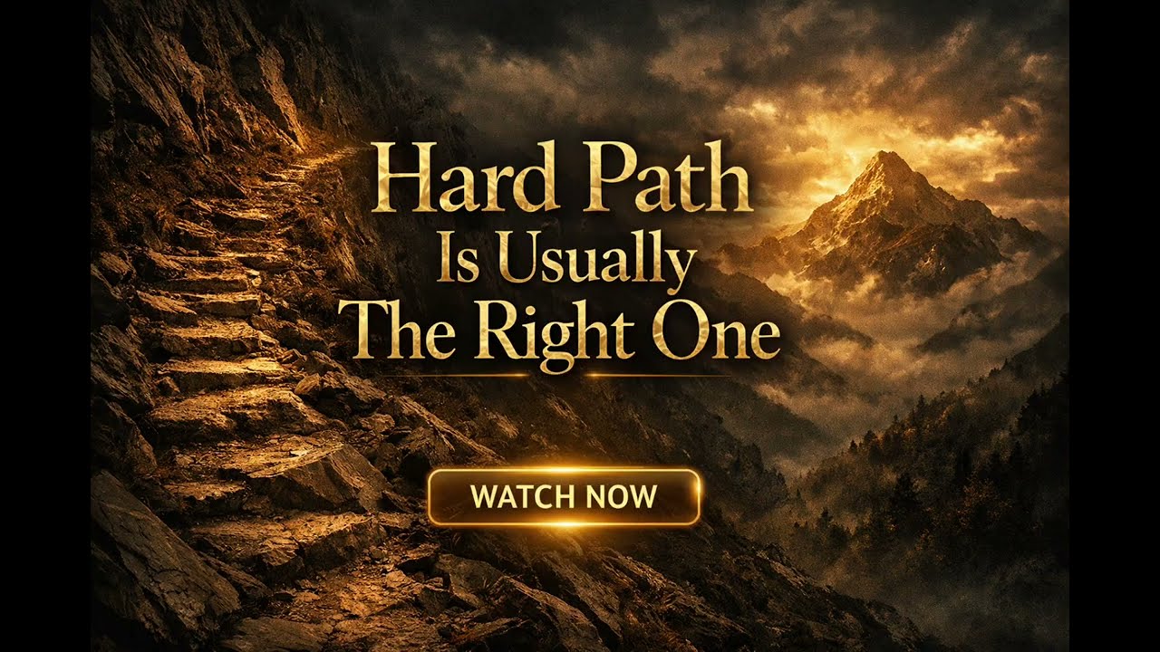 The Hard Path Is Usually The Right One