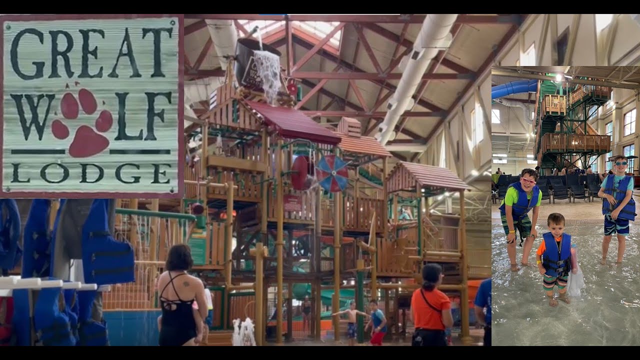 Great Wolf Lodge in Williamsburg, VA • Resort & Room Tour • Summer 2022