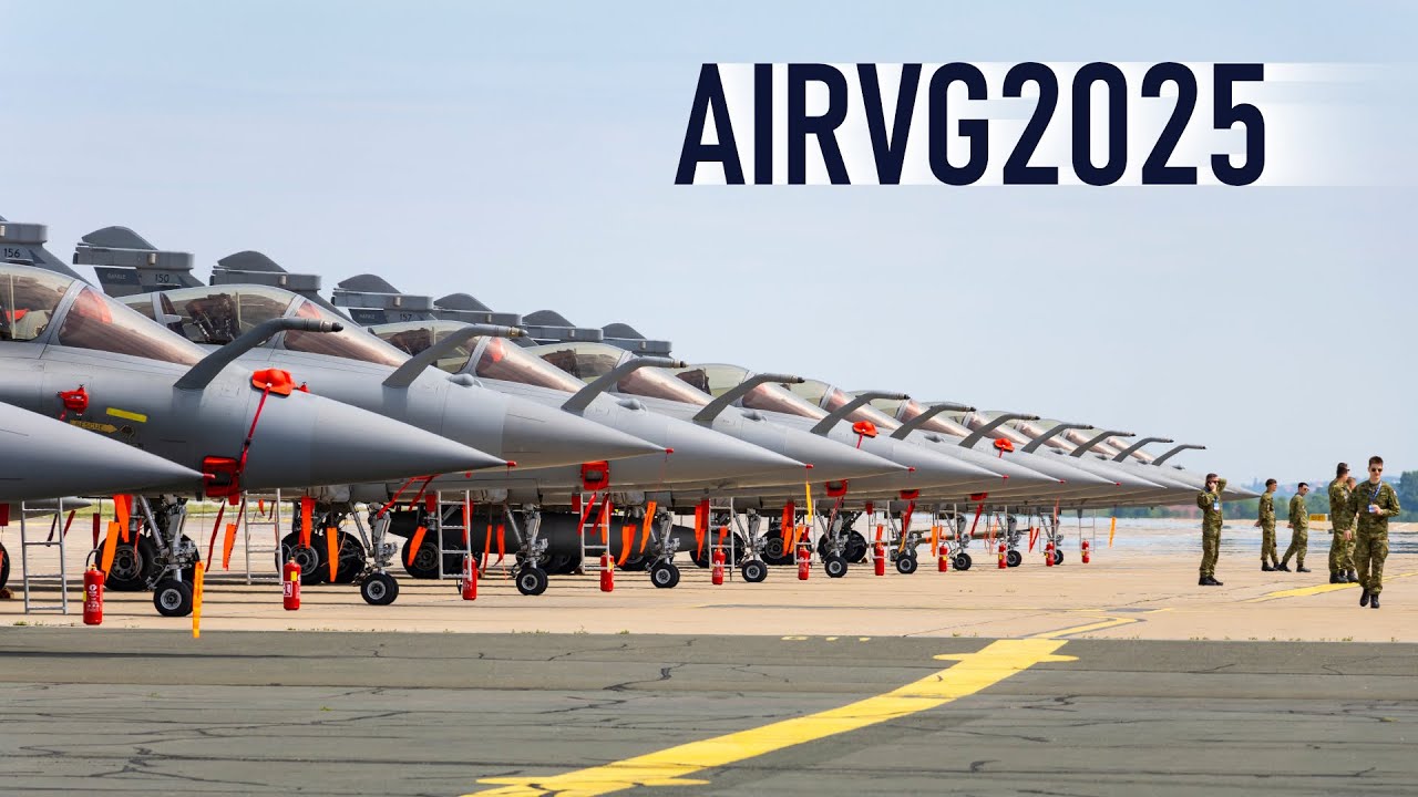 AIRVG 2025 - The Thirteen Rafale - Velika Gorica Airshow