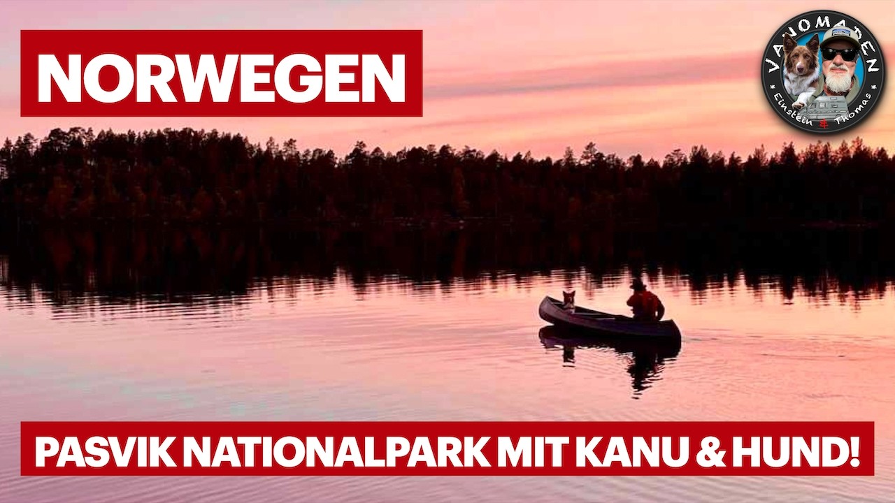 🚐🐾 Norwegen - Pasvik Nationalpark - Wildnis am Rande Europas. Unterwegs mit Kanu & Hund!