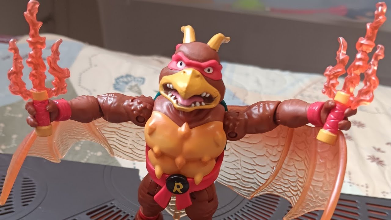 TMNT x Godzilla Raph x Rodan Toy Review! 