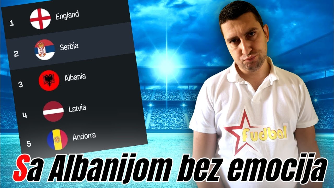 Srbija preko Engleske, Albanije, Letonije i Andore na Svetsko prvenstvo ☆ Reprezentacija Srbije