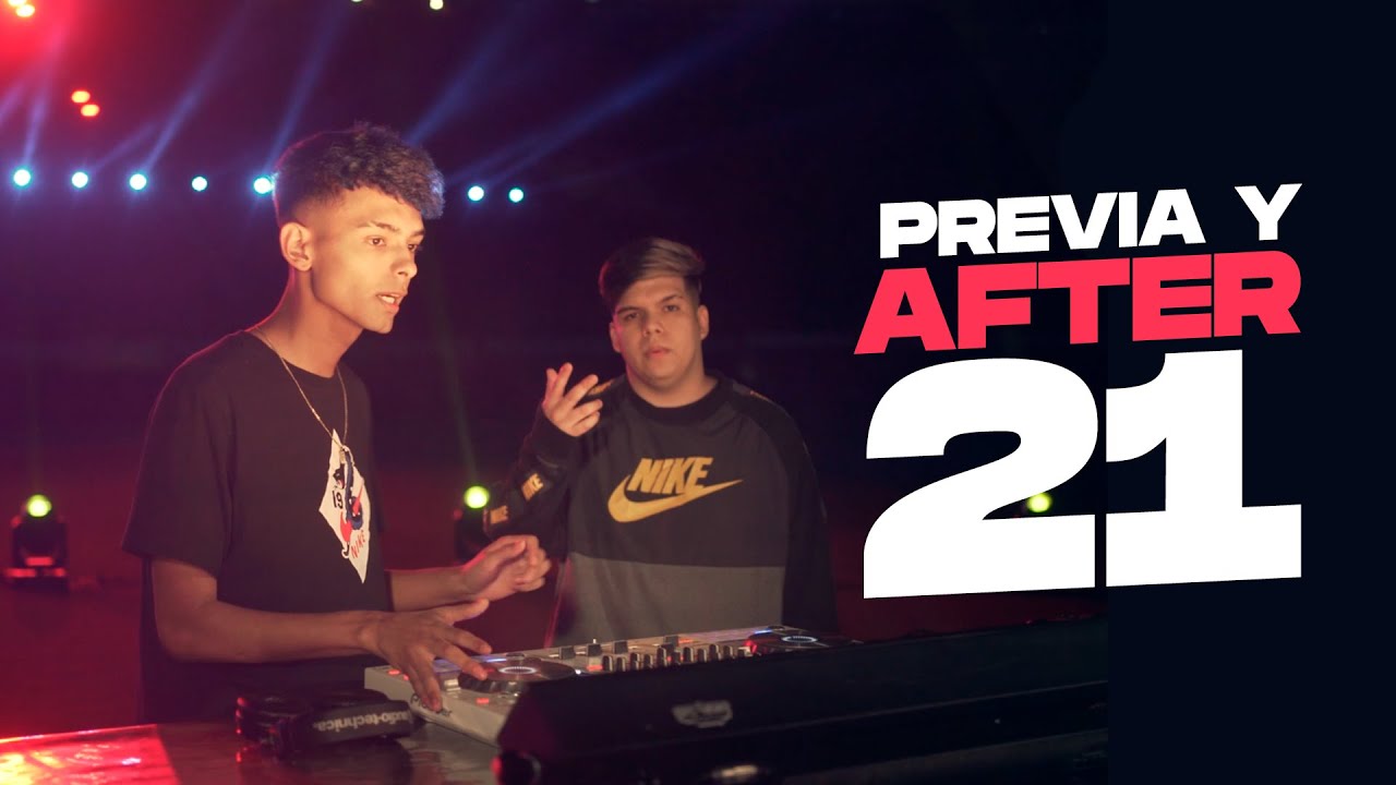 PREVIA Y AFTER 21 | (Reggaeton Nuevo) - DJ Roman & Facu Vazquez