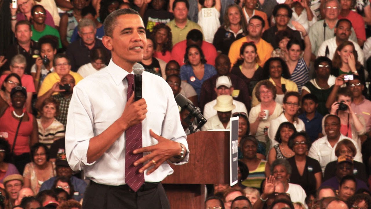 President Obama in Cincinnati Ohio - Fighting for Small Businesses