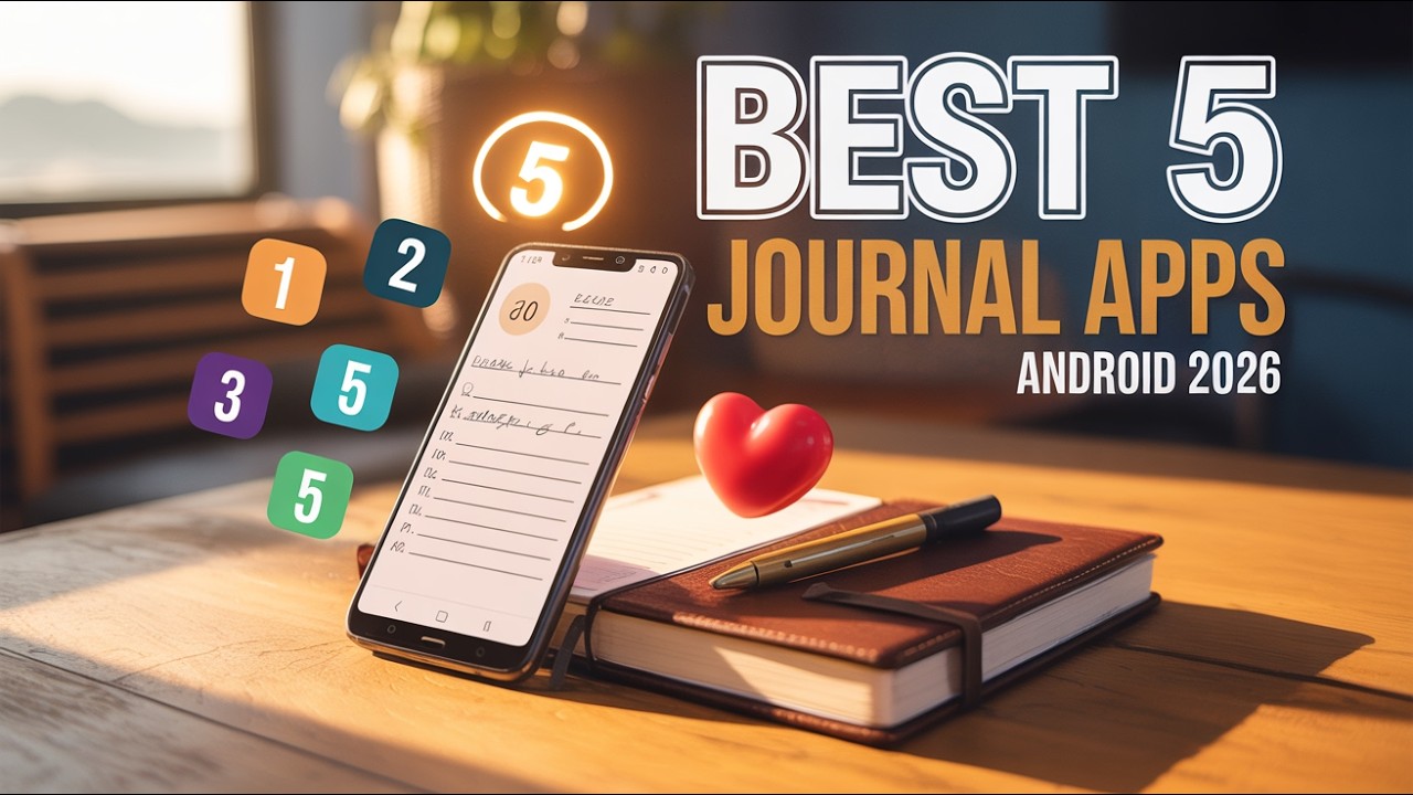 Best Journaling Apps on Android &mdash; 5 That Actually Work (2026)