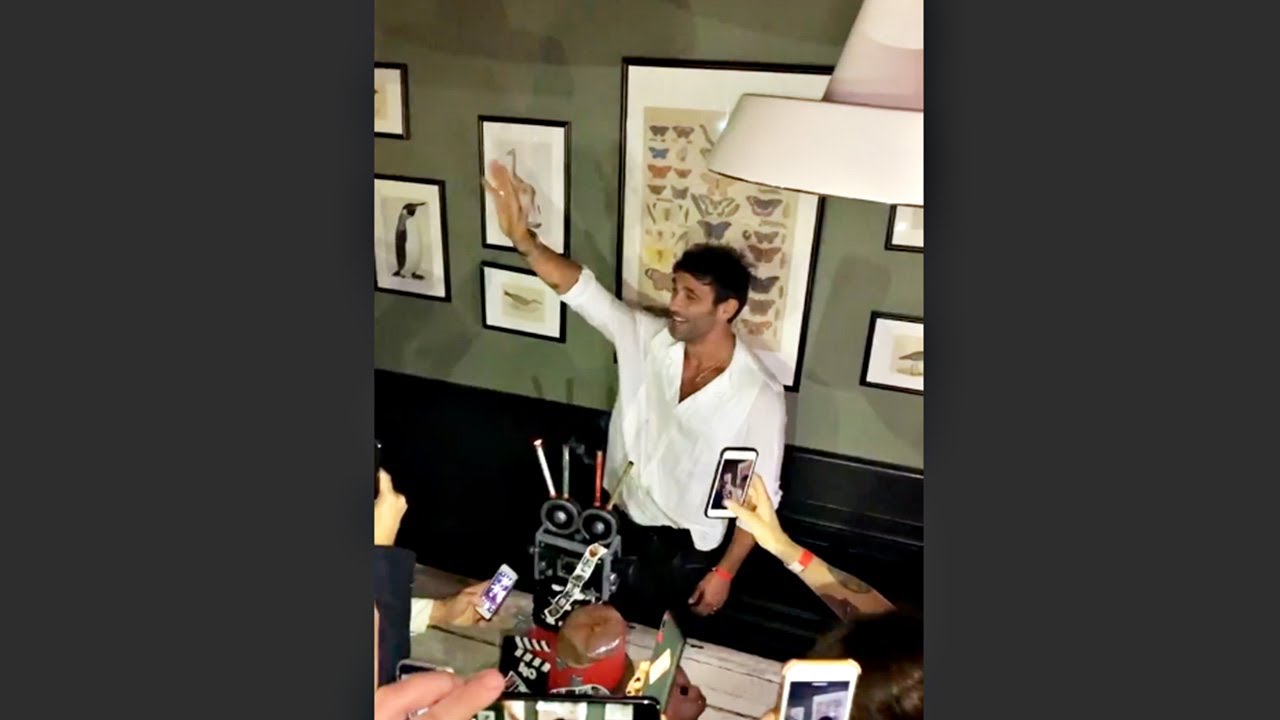 Francesco Arca, festa 40 anni con l'ex Laura Chiatti: STORIES